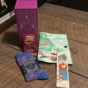 5 piece illumicrate bookish book items (no book included)